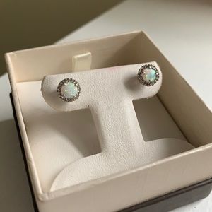 Opal Earrings and Pendant